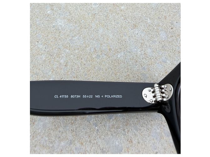 Céline Phoebe Philo Oversized Sonnenbrille Schwarz CL 41755 - Ansicht 5