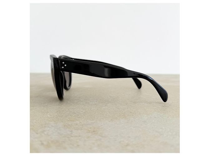 Céline Phoebe Philo Oversized Sonnenbrille Schwarz CL 41755 - Ansicht 6