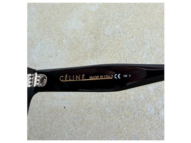 Céline Phoebe Philo Oversized Sonnenbrille Schwarz CL 41755 - Ansicht 7