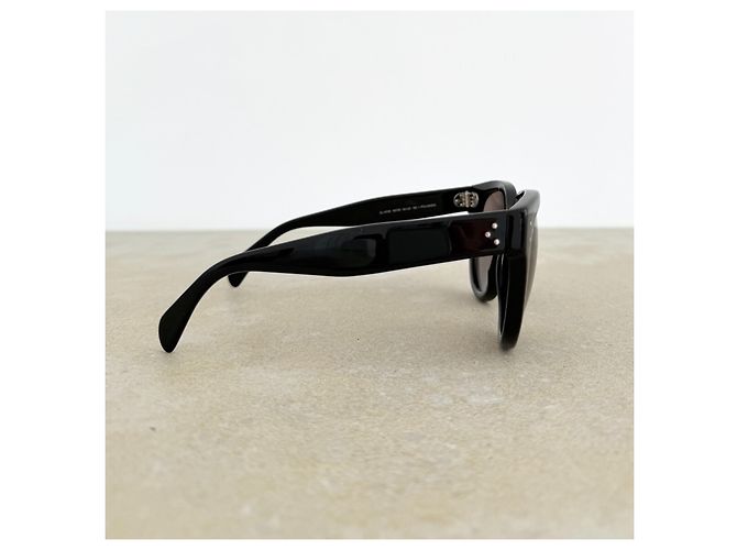 Céline Phoebe Philo Oversized Sonnenbrille Schwarz CL 41755 - Ansicht 8