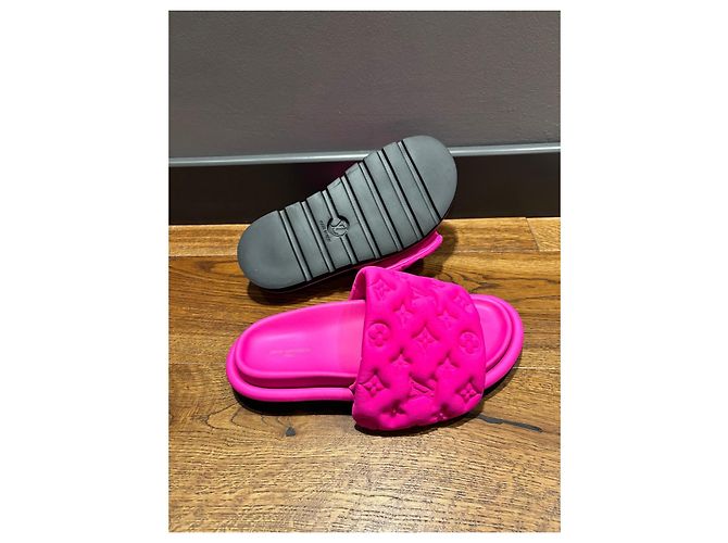 Louis Vuitton Pool Pillow Ciabatte Rosa - vista 7
