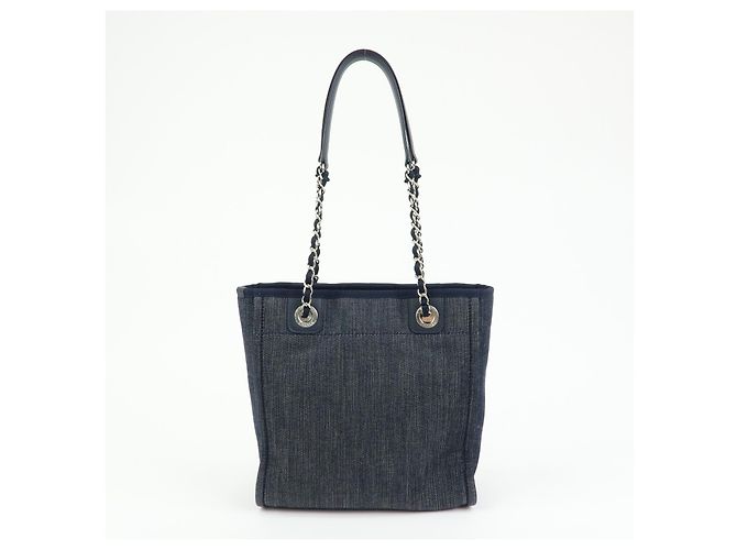 Chanel Deauville Denim Medium - vista 2