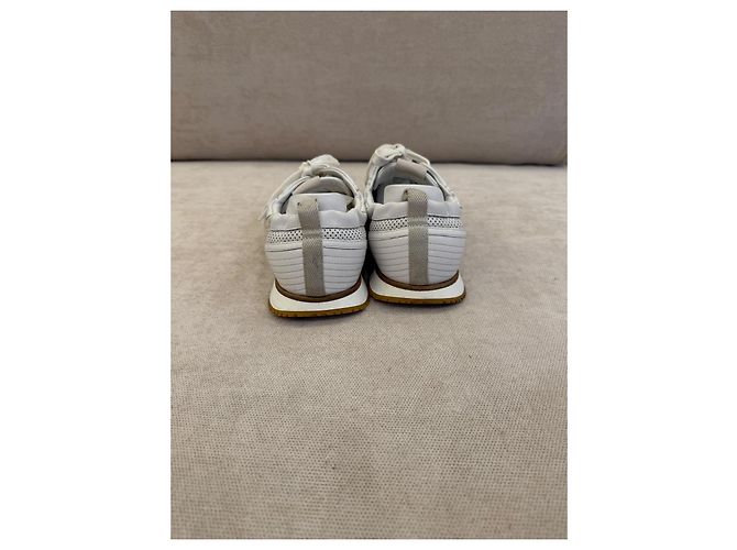 Hermès Jet Sneaker Weiß Leder - Ansicht 2