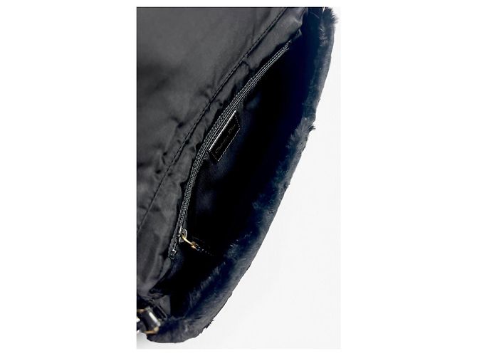 Borsa Christian Dior Malice Pelliccia Astrakhan Nera - vista 8