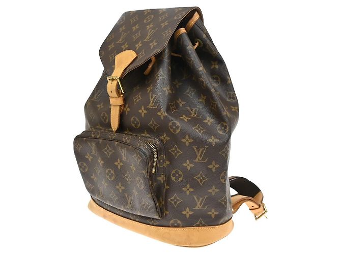 Louis Vuitton Vintage Montsouris Monogram Canvas GM - vue 3