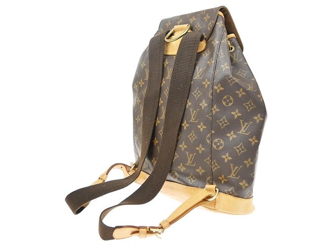 Louis Vuitton Vintage Montsouris Monogram Canvas GM - vue 4