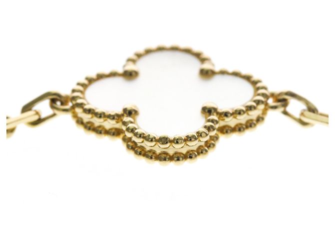 Bracciale con Ciondoli Vintage Alhambra Van Cleef & Arpels - vista 5