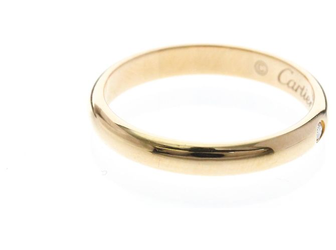 Cartier 1895 Ehering in Roségold - Ansicht 4