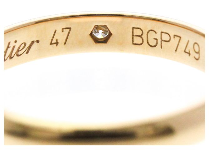 Cartier 1895 Ehering in Roségold - Ansicht 8
