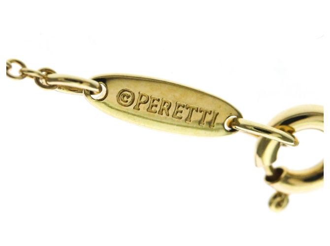 Autre Marque Collana Tiffany Teardrop in oro giallo - vista 10