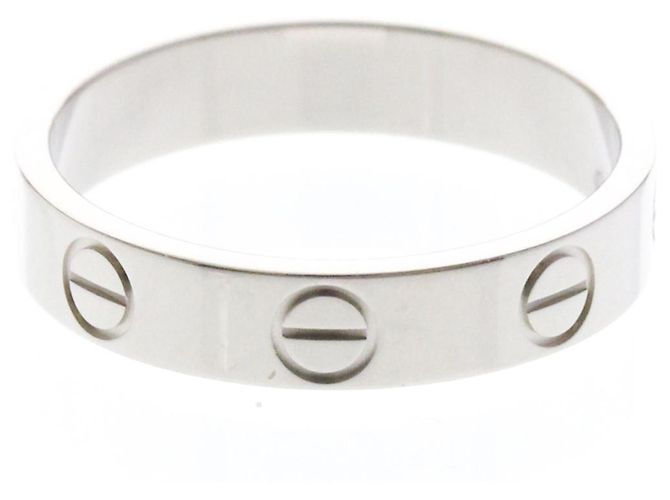Cartier Mini Love Ring in 18K Weißgold - Ansicht 2