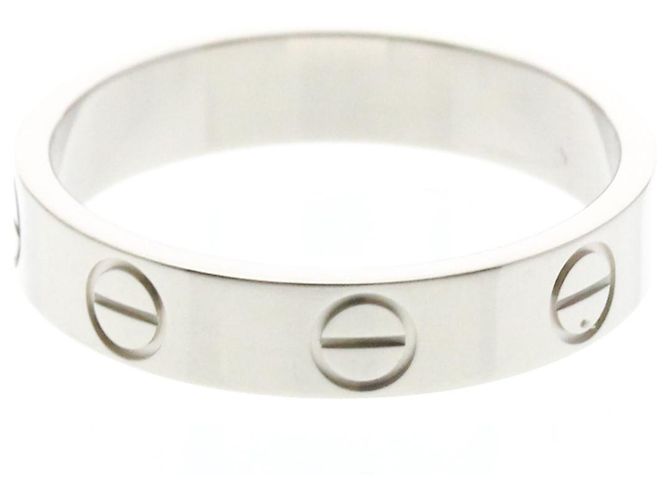 Cartier Mini Love Ring in 18K Weißgold - Ansicht 3