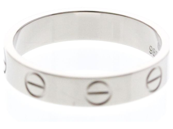 Cartier Mini Love Ring in 18K Weißgold - Ansicht 6