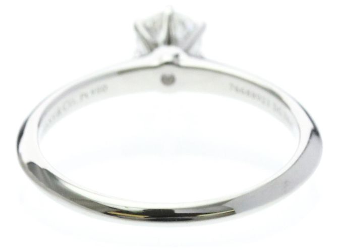 Autre Marque Tiffany Diamant-Solitärring aus Platin - Ansicht 3