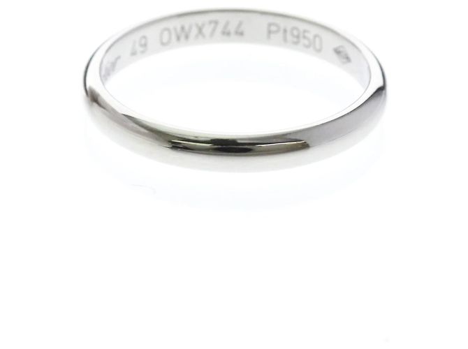 Cartier Ehering aus Platin - Ansicht 4