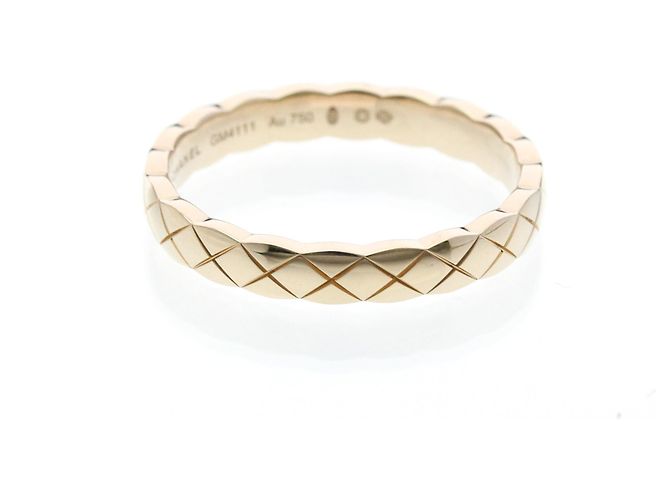 Anello Chanel Coco Crush Modello Mini in Oro Rosa - vista 4