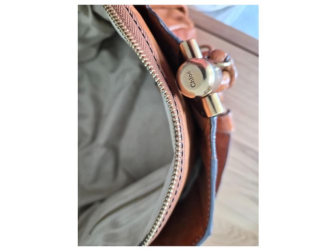 Chloé Lederwaren Braune Lederhandtasche - Ansicht 13