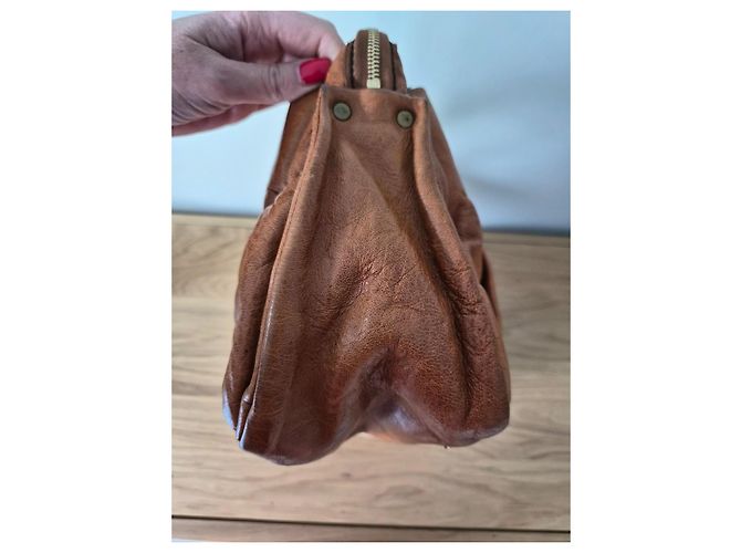 Chloé Lederwaren Braune Lederhandtasche - Ansicht 6