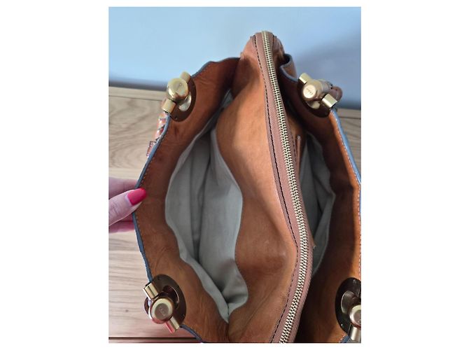 Chloé Lederwaren Braune Lederhandtasche - Ansicht 9