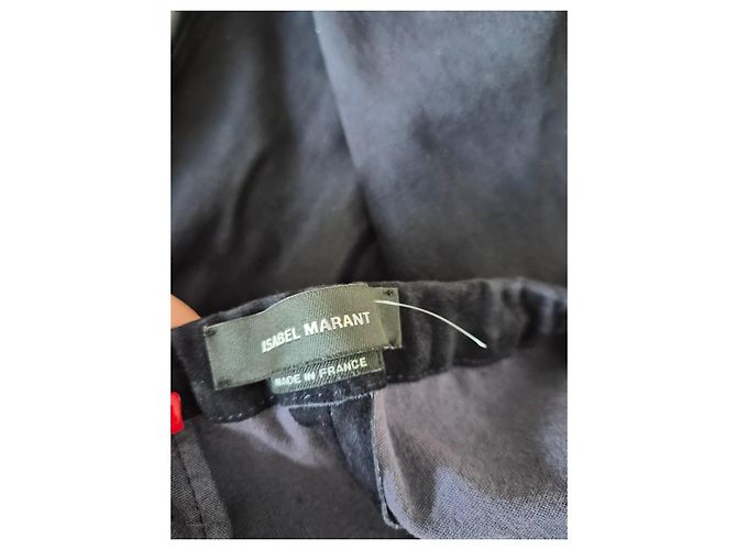 ISABEL MARANT Schwarzer Lederrock - Ansicht 3
