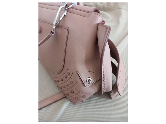 Borsa Tod's Wave  in pelle rosa - vista 10