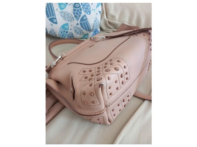 Borsa Tod's Wave  in pelle rosa - vista 11