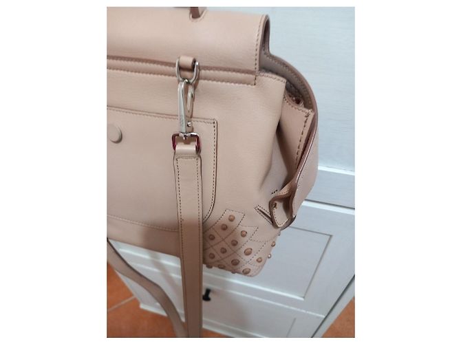 Borsa Tod's Wave  in pelle rosa - vista 4