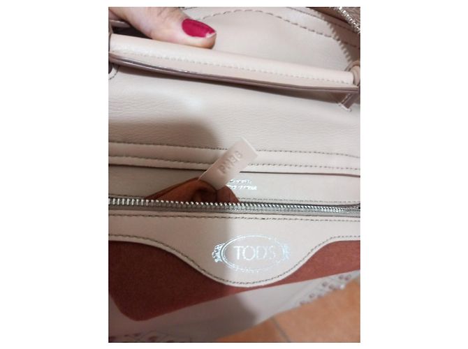 Borsa Tod's Wave  in pelle rosa - vista 7