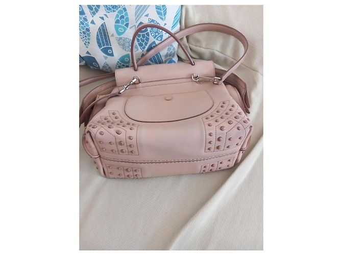 Borsa Tod's Wave  in pelle rosa - vista 8