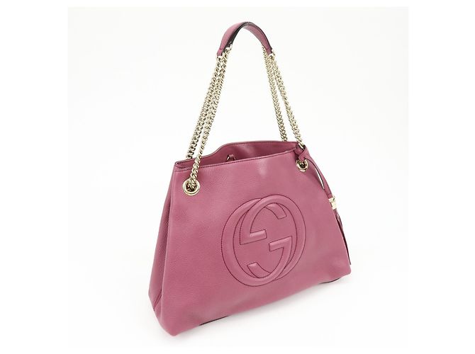 Gucci Soho Chain Strap Leather Medium - vista 4