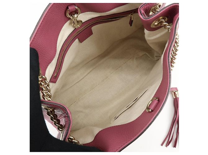 Gucci Soho Chain Strap Leather Medium - vista 5