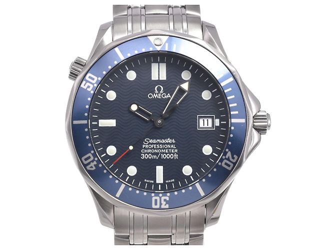 Omega Seamaster Professional Diver 300M Chronometer Automatic Stainless Steel 36 - vista 4