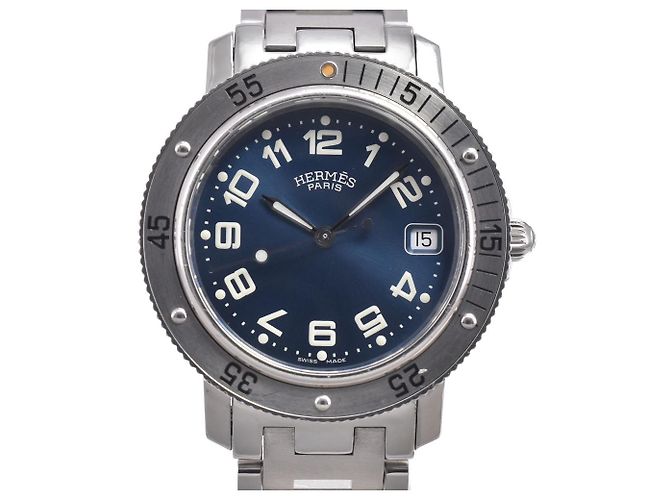 Hermès Hermes Clipper Quartz Stainless Steel 36 - vista 4
