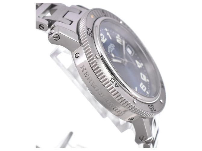 Hermès Hermes Clipper Quartz Stainless Steel 36 - vista 5