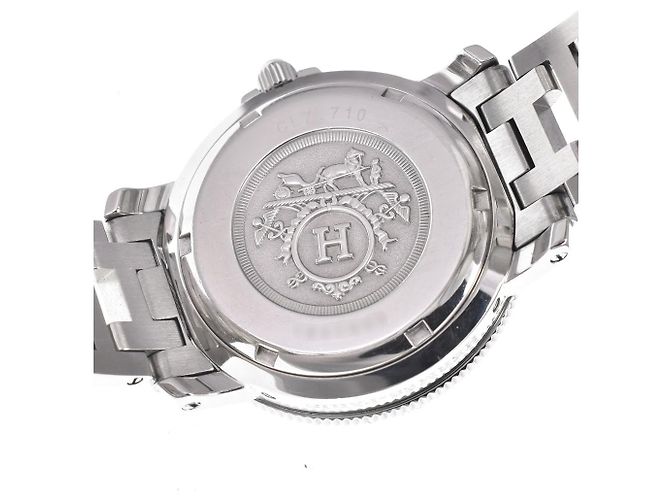 Hermès Hermes Clipper Quartz Stainless Steel 36 - vista 6