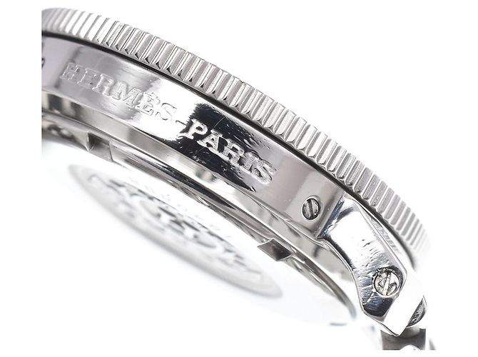 Hermès Hermes Clipper Quartz Stainless Steel 36 - vista 7