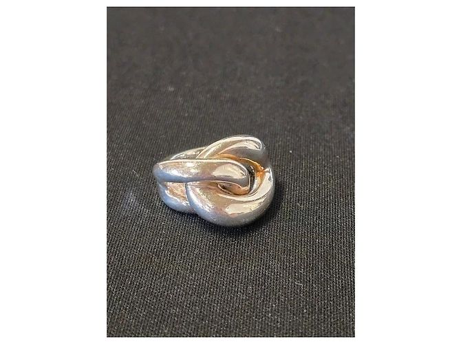 Clio Blue Anello a Maglie Intrecciate - vista 7