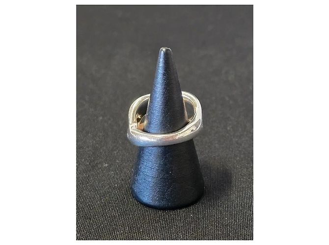 Clio Blue Anello a Maglie Intrecciate - vista 8