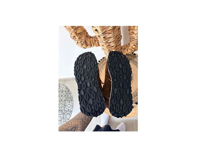 Philippe Model Sneaker aus braunem Wildleder - Ansicht 5