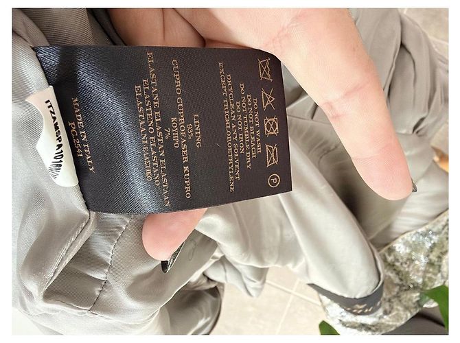 Abrigo Burberry de jacquard metalizado - vista 10