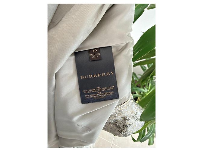 Abrigo Burberry de jacquard metalizado - vista 8