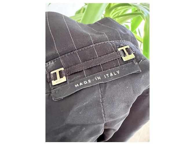 Completo Gucci in lana nera a righe - - vista 8