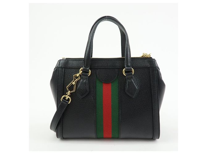 Gucci Ophidia Top Handle Leather Small - vista 2