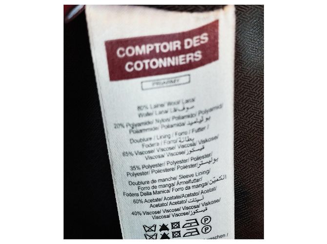 Comptoir des Cotonniers Abrigo Golden Chaud TM/L - vista 8