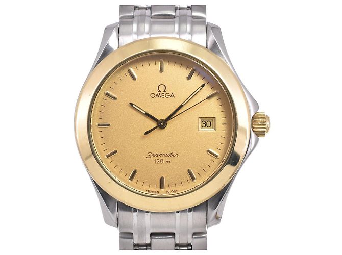Omega Seamaster 120M Quartz Acciaio Inossidabile e Oro Giallo 18K 28 - vista 4