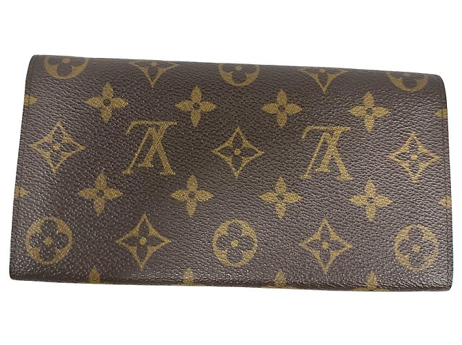 Louis Vuitton Porte Tresor International Monogram Canvas lungo - vista 2