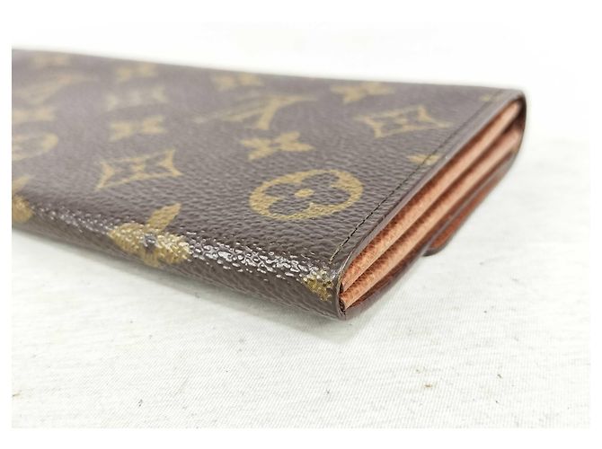 Louis Vuitton Porte Tresor International Monogram Canvas lungo - vista 6