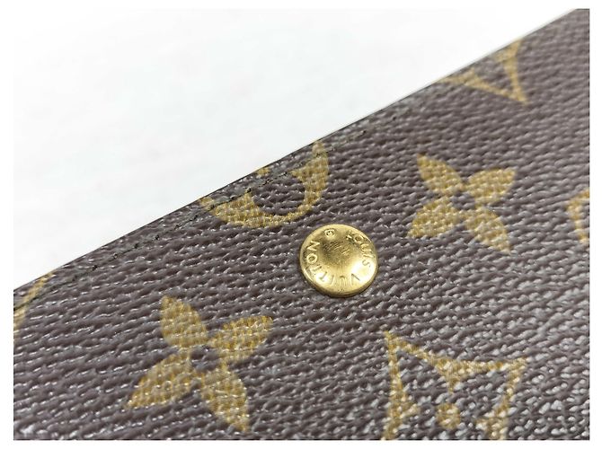 Louis Vuitton Porte Tresor International Monogram Canvas lungo - vista 7