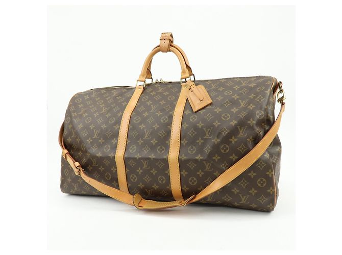 Louis Vuitton Keepall Bandouliere Monogram Canvas 60 - vista 3