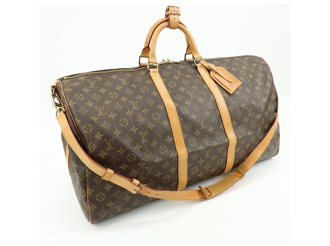 Louis Vuitton Keepall Bandouliere Monogram Canvas 60 - vista 4